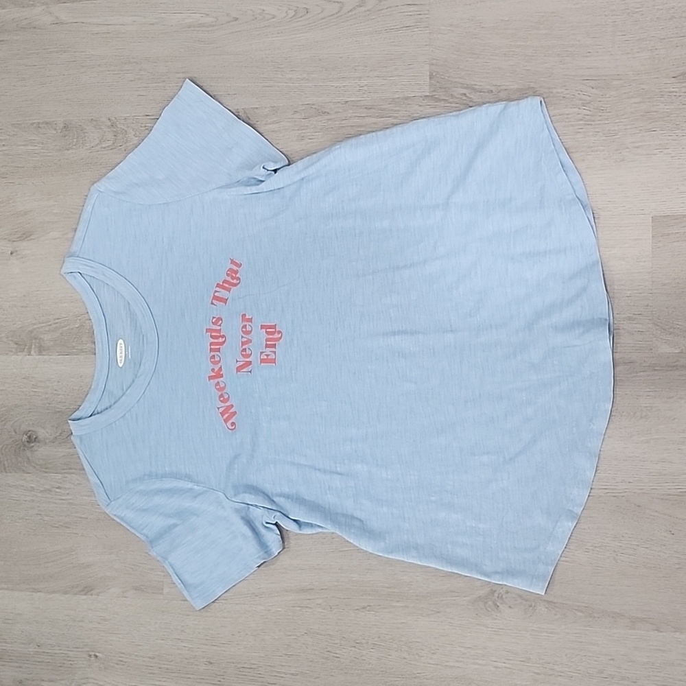 Women's Old Navy Shoet Sleeve Shirt Size Large